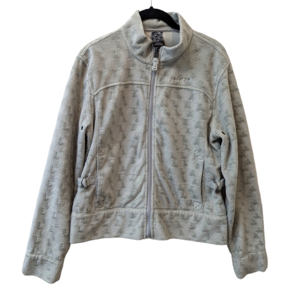 686 Women's Full Zip Mixed Nap Fleece Winter Ventilated LayerJacket (L)